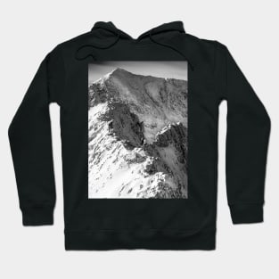 Crib Goch, Snowdon, winter Hoodie